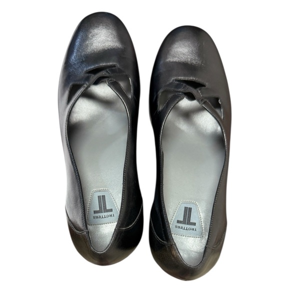 Trotters Dance Business Casual Steampunk Academia Black Mary Jane Pumps - Picture 5 of 15